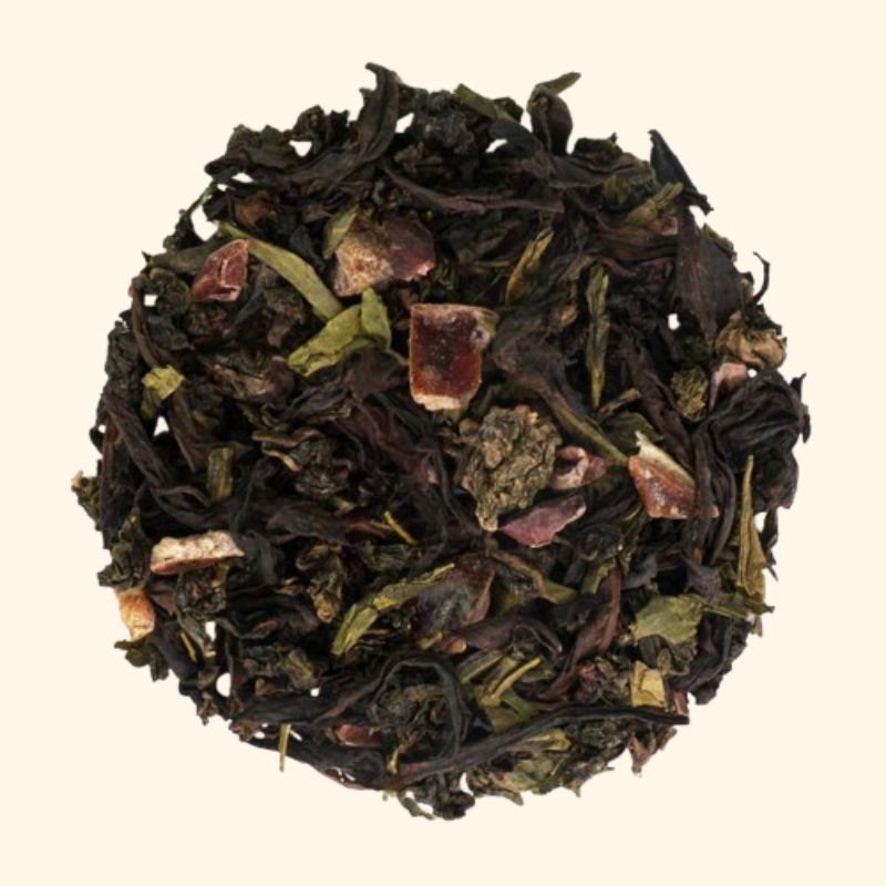 Thé Secret d’Hélène – thé Oolong & vert à la poire et au cacao – Thévan
