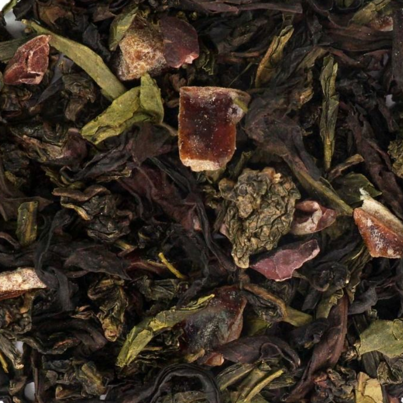Thé Secret d’Hélène – thé Oolong & vert à la poire et au cacao – Thévan
