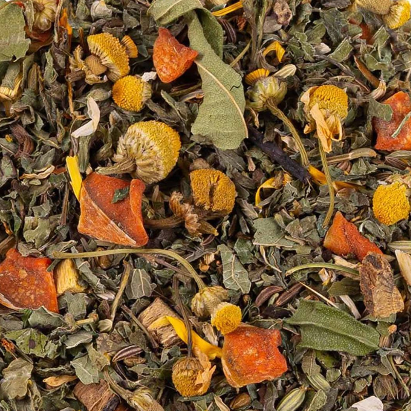 Infusion Potion Digestive – camomille, mélisse et fenouil – Thévana
